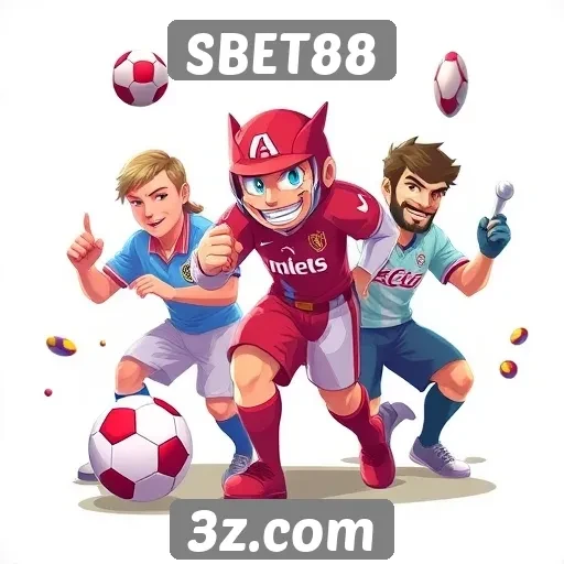 Popularidade de jogos específicos no SBET88